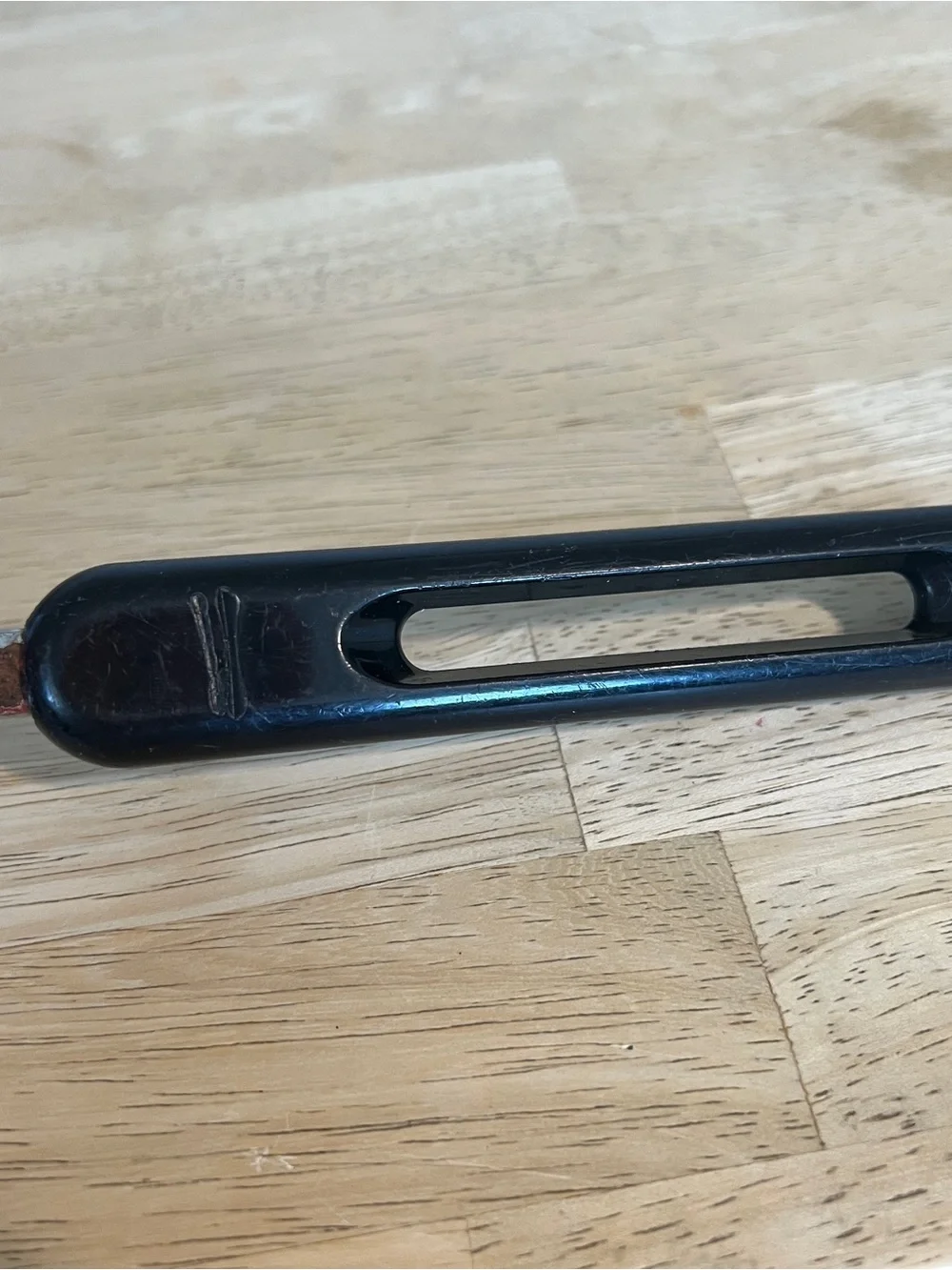 Vintage Bonny Nylon Spatula Black Slotted Kitchen USA Pancake Flipper